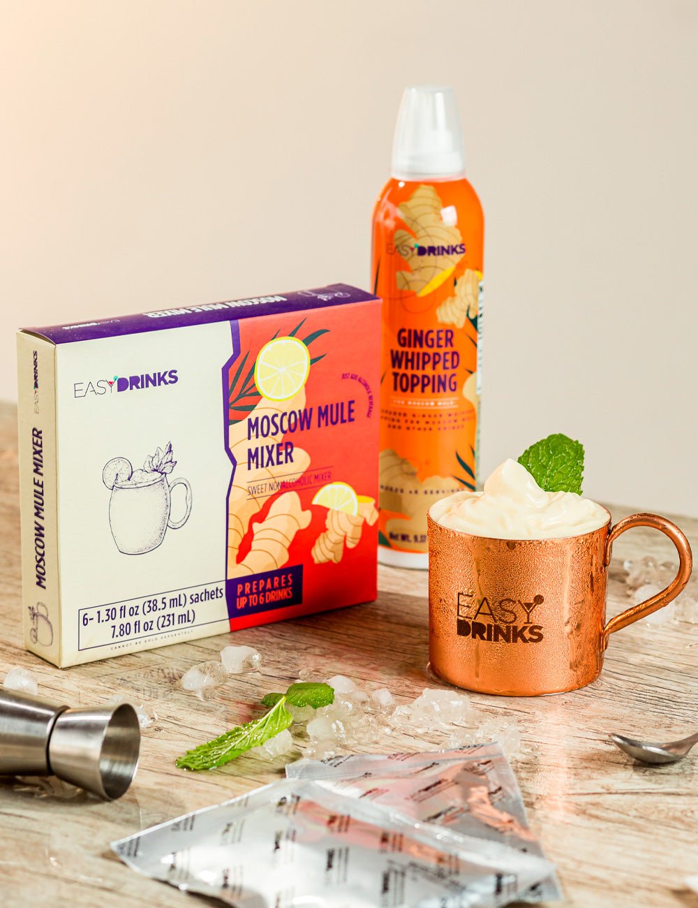 Classic Cocktail Moscow Mule Mixer 7.80 fl oz | 6x 1.30 fl oz