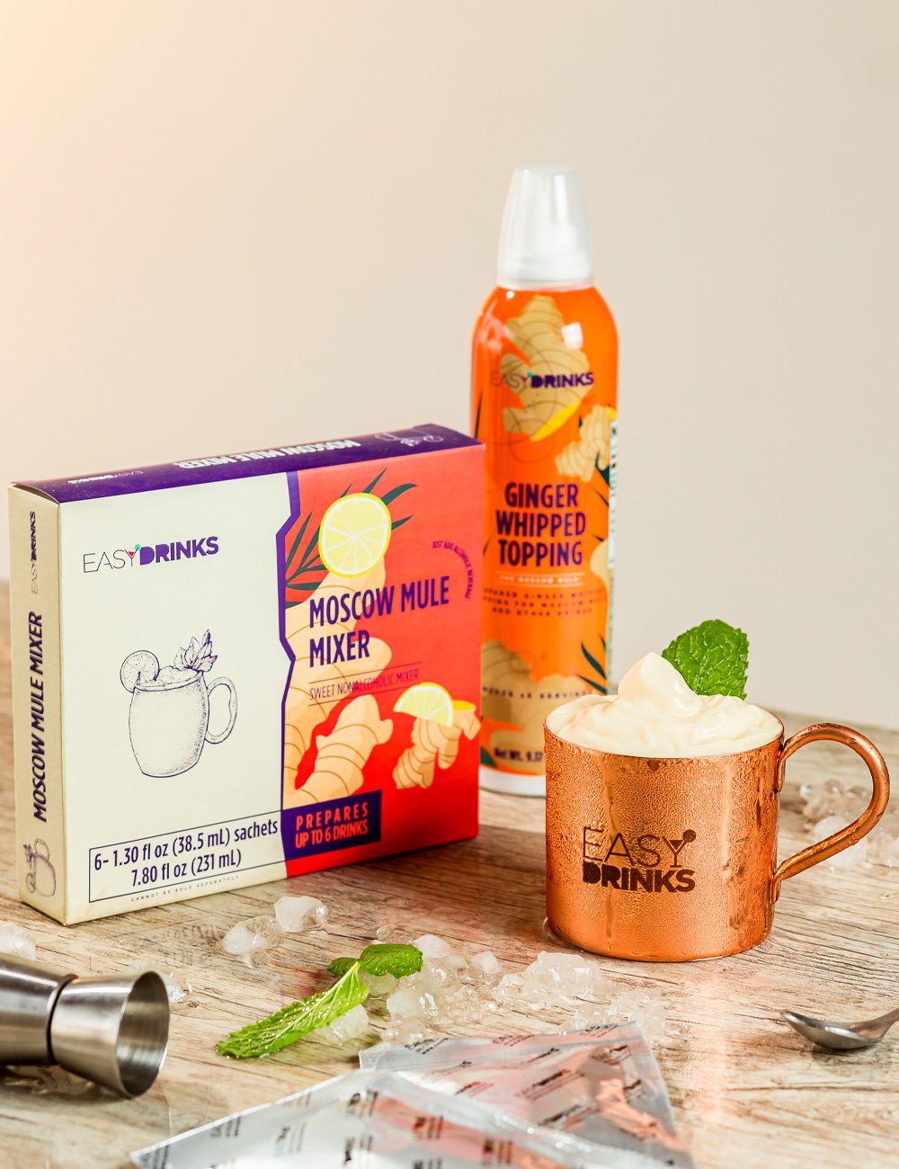 Ginger Whipped Topping - 9.17 fl oz