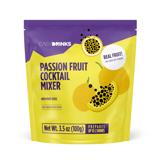 Passion Fruit Cocktail Mixer (Real fruit with seeds) - 3.5 oz
