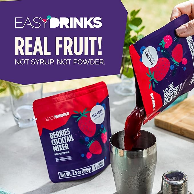 Pouch Master - Pack of 5 - 17.5oz (with real fruit pieces)