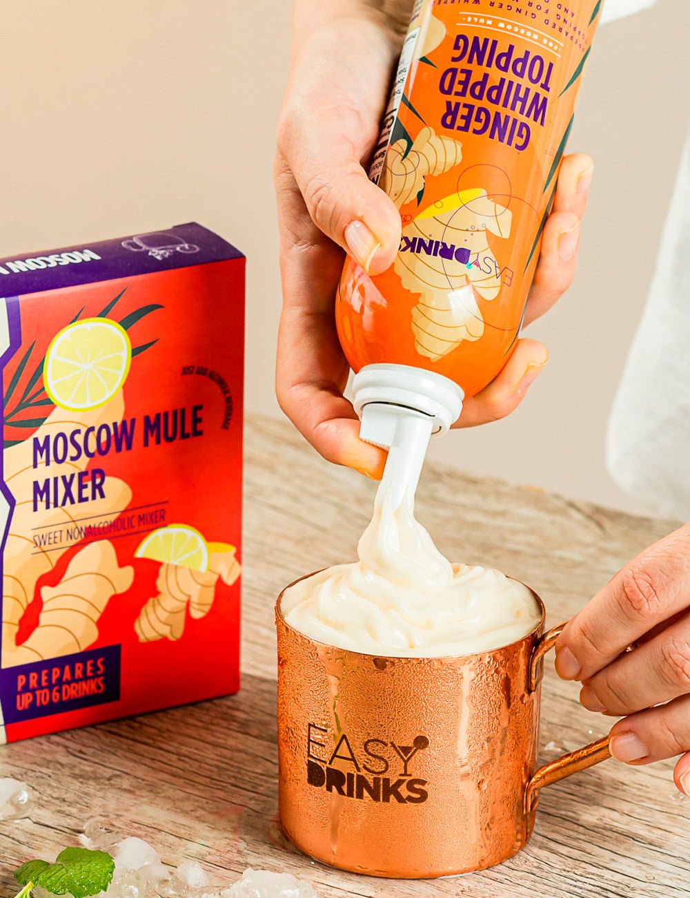 Ginger Whipped Topping - 9.17 fl oz
